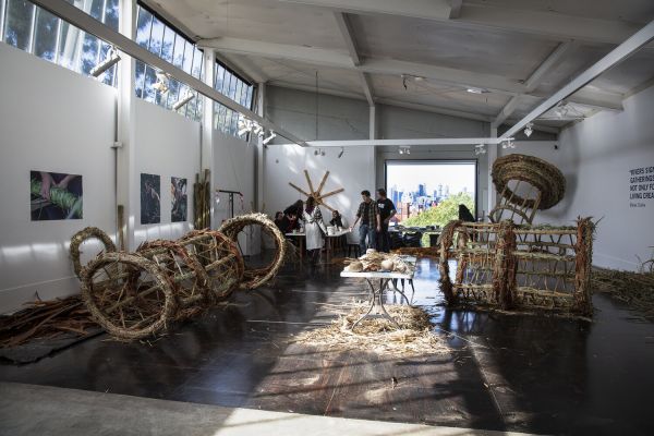 The making of an eeltrap, Science Gallery Melbourne