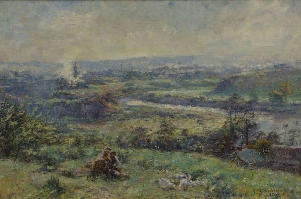 Ewing_Collection_Frederick McCubbin_'The frosty morning', c. 1910, oil on canvas