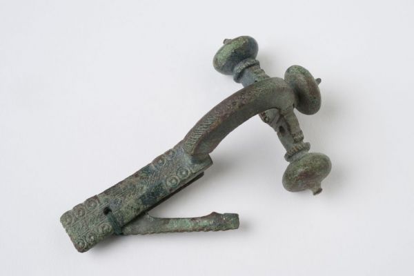 Classic & Archaeology Collection - Roman Bulgaria Fibula 4th century CE, bronze